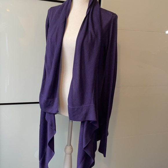 lululemon athletica Sweaters - lululemon Purple Live Healthy Knit Wrap Cardigan Sweater